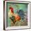 JP1182_Le Rooster-B-Jean Plout-Framed Giclee Print