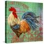 JP1182_Le Rooster-B-Jean Plout-Stretched Canvas