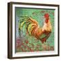 JP1183_Le Rooster-A-Jean Plout-Framed Giclee Print