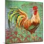 JP1183_Le Rooster-A-Jean Plout-Mounted Giclee Print