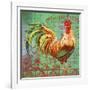 JP1183_Le Rooster-A-Jean Plout-Framed Giclee Print