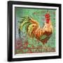 JP1183_Le Rooster-A-Jean Plout-Framed Giclee Print