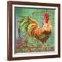 JP1183_Le Rooster-A-Jean Plout-Framed Giclee Print