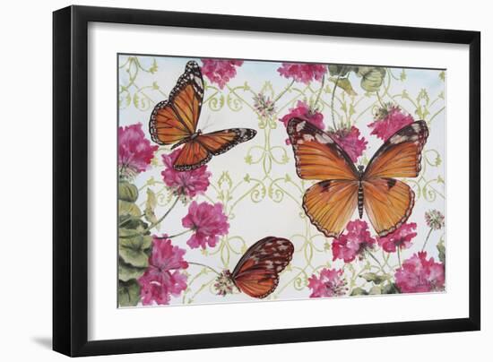 JP1845_Butterfly Garden--Jean Plout-Framed Giclee Print