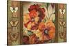 JP1925-A-Poppy Tapestry-Jean Plout-Stretched Canvas