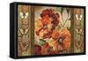 JP1925-A-Poppy Tapestry-Jean Plout-Framed Stretched Canvas