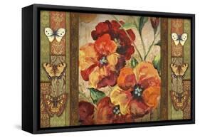 JP1925-A-Poppy Tapestry-Jean Plout-Framed Stretched Canvas