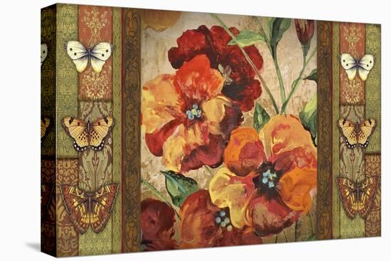 JP1925-A-Poppy Tapestry-Jean Plout-Stretched Canvas