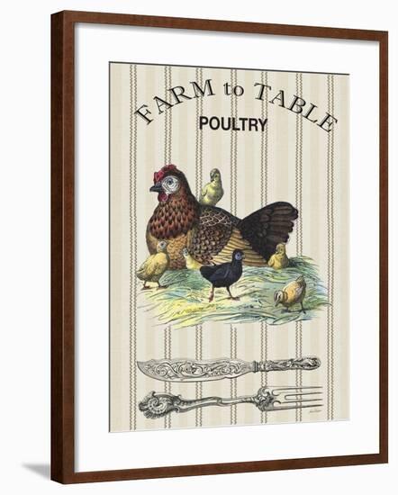 JP2115_Farm to Table-D-Jean Plout-Framed Giclee Print