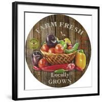 JP2138_Farm Fresh-Jean Plout-Framed Giclee Print