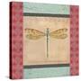 JP2198_Green Dragonfly-Jean Plout-Stretched Canvas