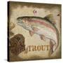 JP2216_Trout-Jean Plout-Stretched Canvas