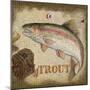 JP2216_Trout-Jean Plout-Mounted Giclee Print