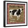 JP2381_Farm Fresh-Cow-Jean Plout-Framed Giclee Print