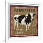 JP2381_Farm Fresh-Cow-Jean Plout-Framed Giclee Print