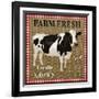 JP2381_Farm Fresh-Cow-Jean Plout-Framed Giclee Print