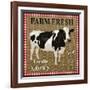 JP2381_Farm Fresh-Cow-Jean Plout-Framed Giclee Print