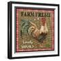 JP2382_Farm Fresh-Rooster-Jean Plout-Framed Giclee Print