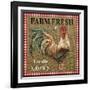 JP2382_Farm Fresh-Rooster-Jean Plout-Framed Giclee Print