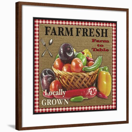 JP2385_Farm Fresh-Veggies-Jean Plout-Framed Giclee Print