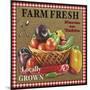 JP2385_Farm Fresh-Veggies-Jean Plout-Mounted Giclee Print