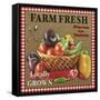 JP2385_Farm Fresh-Veggies-Jean Plout-Framed Stretched Canvas