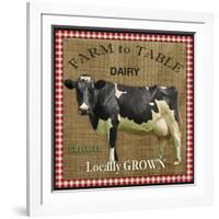 JP2389_Farm To Table-Dairy-Jean Plout-Framed Giclee Print