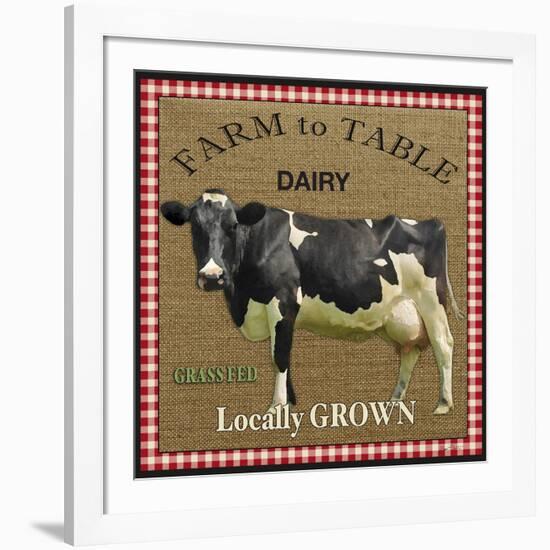 JP2389_Farm To Table-Dairy-Jean Plout-Framed Giclee Print