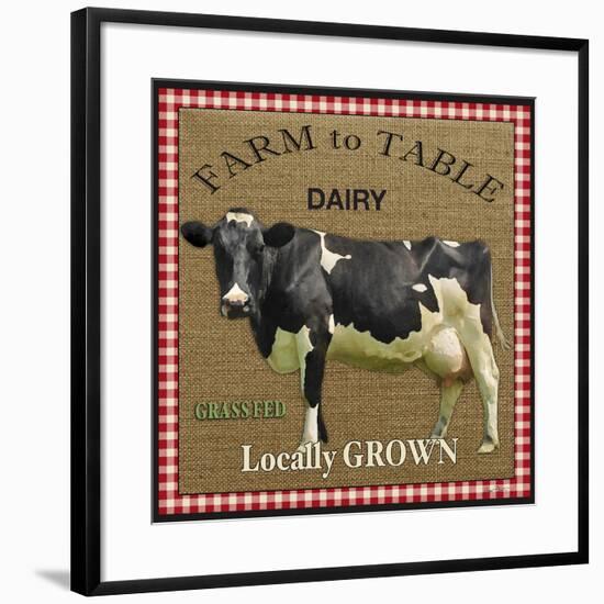 JP2389_Farm To Table-Dairy-Jean Plout-Framed Giclee Print