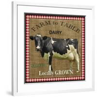 JP2389_Farm To Table-Dairy-Jean Plout-Framed Giclee Print