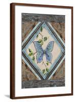 JP2391_Papillon Bleu-Jean Plout-Framed Giclee Print