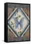 JP2391_Papillon Bleu-Jean Plout-Framed Stretched Canvas