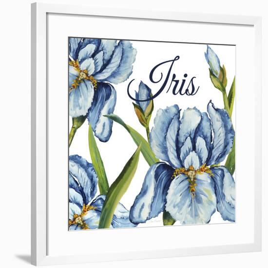 JP2586-Iris-Jean Plout-Framed Giclee Print