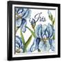 JP2586-Iris-Jean Plout-Framed Giclee Print