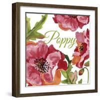 JP2588-Poppy-A-Jean Plout-Framed Giclee Print