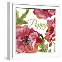 JP2588-Poppy-A-Jean Plout-Framed Giclee Print