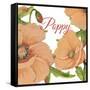 JP2589-Poppy-B-Jean Plout-Framed Stretched Canvas