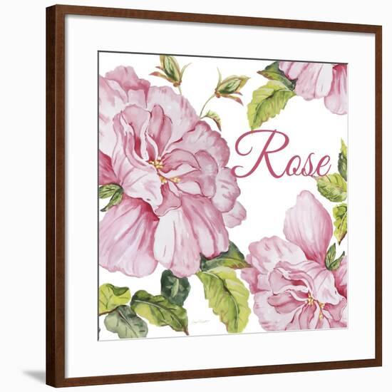 JP2590-Rose-A-Jean Plout-Framed Giclee Print