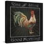 JP2616_Good Morning Rooster-Jean Plout-Stretched Canvas