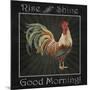 JP2616_Good Morning Rooster-Jean Plout-Mounted Giclee Print