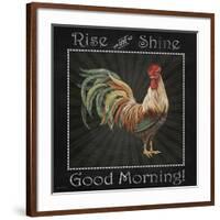 JP2616_Good Morning Rooster-Jean Plout-Framed Giclee Print