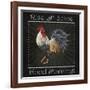 JP2617_Good Morning Rooster-Jean Plout-Framed Giclee Print