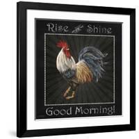 JP2617_Good Morning Rooster-Jean Plout-Framed Giclee Print