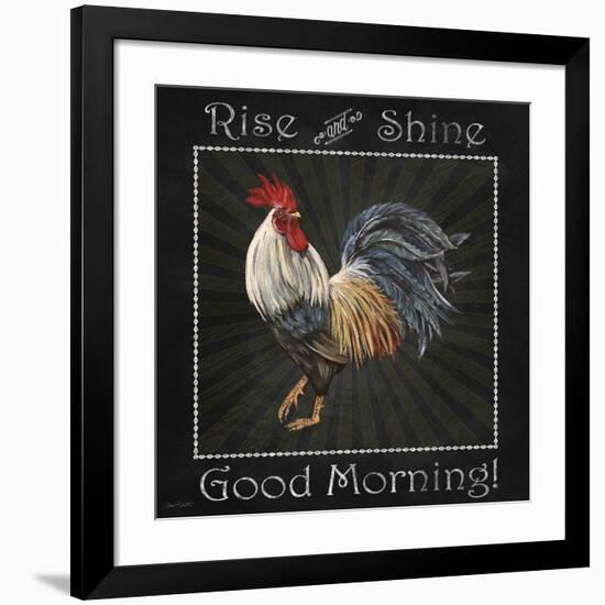 JP2617_Good Morning Rooster-Jean Plout-Framed Giclee Print