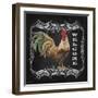 JP2619_Welcome Rooster-Jean Plout-Framed Giclee Print