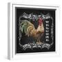 JP2619_Welcome Rooster-Jean Plout-Framed Giclee Print