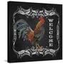 JP2621_Welcome Rooster-Jean Plout-Stretched Canvas