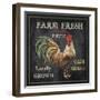 JP2634_Farm Fresh Rooster-Jean Plout-Framed Giclee Print