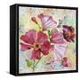 JP2954-Garden Beauty-Jean Plout-Framed Stretched Canvas