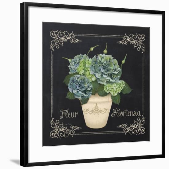 JP3019-Fleur Hortensia-Jean Plout-Framed Giclee Print